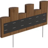 Greenes Fence 5 In. to 7 In. H. x 18 In. L. Cedar Flexible Half-Log Lawn Edging RC32B 701220