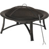 Outdoor Expressions 35 In. Antique Bronze Round Steel Fire Pit FT-21039