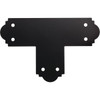 Outdoor Accents 6x6 Blk Zmax T Strap APT6 Pack of 8