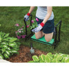 Best Garden Green Foam Pad with Black Steel Frame Garden Kneeler Bench GM7104 701853