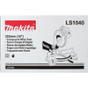 Makita 10 In. 15-Amp Compound Miter Saw LS1040 375012