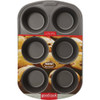 Goodcook 6-Cup Texas Size Non-Stick Muffin Pan 04033 603102