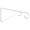 National Hardware 9 In. White Steel Hanging Plant Bracket N274-571 729527