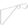 National Hardware 9 In. White Steel Hanging Plant Bracket N274-571