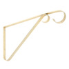 National Hardware 9 In. Brass Steel Hanging Plant Bracket N274-555 739259