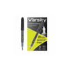 Pilot® Varsity Fountain Pen, Medium 1 mm, Black Ink, Clear/Black Barrel 90010 Pilot® Varsity Fountain Pen, Medium 1 mm, Black Ink, Clear/Black Barrel 90010