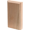 House of Fara 7-8 In. W. x 3-1-2 In. H. x 6 In. L. Oak Plinth Block Pack of 10 P356O 190195