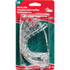 Adams 12 In. Clear Plastic Garland Tie (10-Pack) 8710061040