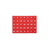 MasterVision® MAGNETS,DATE 1-31,35PK,WH FM1209