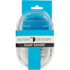 iDesign Royal Round Textured Soap Dish 29100 606921