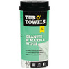 Tub O' Towels Granite & Marble Wipes (40-Count) TW40-GR