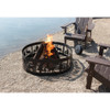 Outdoor Expressions 36 In. Antique Bronze Steel Fire Ring FR-010 800639