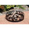 Outdoor Expressions 36 In. Antique Bronze Steel Fire Ring FR-010 800639