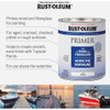 Rust-Oleum Flat Marine Primer, White, 1 Qt. 396969 778990