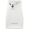 Proctor Silex Power Opener White Electric Can Opener 75224G