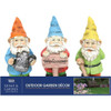 Alpine 10 In. Gnome Lawn Ornament KGD100ABB Pack of 6 705792