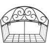 Liberty Garden 125 Ft. x 5-8 In. Hose Capacity Decorative Wall Mount Hose Hanger 241 702446