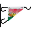 National Hardware 12 In. Black Vinyl-Coated Steel Plant Hanger Bracket N274-647 734233