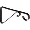 National Hardware 6 In. Black Steel Hanging Plant Bracket N274-514 717452