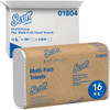 Scott Essential Multi-Fold White Hand Towel (16-Count) 01804 629369