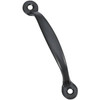 National Hardware 4-3/4 In. Black Door Pull N117-663