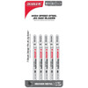 Diablo 3-5-8 In. x 17-24 TPI T-Shank HSS Jig Saw Blade for Medium Metal (5-Pack) DJT118A5 324504