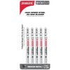 Diablo 3-5-8 In. x 17-24 TPI T-Shank HSS Jig Saw Blade for Medium Metal (5-Pack) DJT118A5 324504
