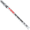 Diablo 4 In. x 10 TPI T-Shank HCS Jig Saw Blade for Fine Finish Wood (5-Pack)