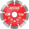 Diablo 5 In. Segmented Rim Dry/Wet Cut Diamond Blade DMADS0500