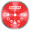 Diablo 10 In. Diamond Continuous Rim Dry/Wet Cut Diamond Blade DMADC1000