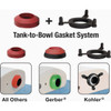Fluidmaster Universal Toilet Repair Kit K-507A-008-P10 432752