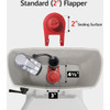 Korky 2 In. EasyFix Universal Flush Valve Repair Kit with Adjustable Flapper 2003MP 460044