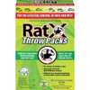 RatX Pellet Throw Pack Rat And Mouse Killer, (6-Pack) 620103
