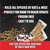 RatX Pellet Throw Pack Rat And Mouse Killer, (6-Pack) 620103 725657