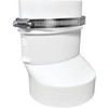 Dundas Jafine Round to Oval Plastic Dryer Duct Connector R2OZW