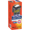 Hefty 65 Gal. Cart/Trash Bag Liner (10-Count)
