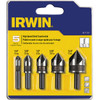 Irwin 5-Piece Black Oxide Metal Countersink Bit Set 1877791