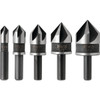 Irwin 5-Piece Black Oxide Metal Countersink Bit Set 1877791 314851