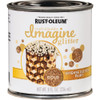 Rust-Oleum Imagine Craft & Hobby 8 Oz. Intense Gold Glitter Paint 345698 772811