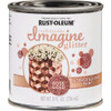 Rust-Oleum Imagine Craft & Hobby 8 Oz. Intense Rose Gold Glitter Paint 349200 796116