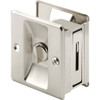 Prime-Line 2-3/4 In. Satin Nickel Pocket Door Privacy Lock N 7239