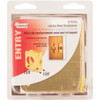 Defender Security 1-3-8 In. x 2-3-8 In. Brass Door Reinforcer U 9555 206504