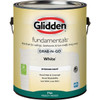 Glidden Fundamentals Grab-N-Go Flat Interior Paint, White, 1 Gal. GLFIN40WHT/01