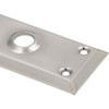 Defender Security Satin Nickel Keyed Mortise Entry Lock Set With Glass Knob E 28335 245042