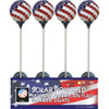 Solaris Americana Glass Globe 33 In. H. Solar Stake Light SLC528BB-9 Pack of 9 801485
