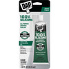 DAP 2.8 Oz. All-Purpose 100% Silicone Adhesive Sealant, Clear 7079800755