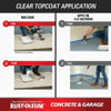 Rust-Oleum Clear Finish Topcoat Floor Coating, 1 Gal. 320202 772020