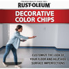 Rust-Oleum Color Chip Concrete Coating, 1 Lb., Gray 301359 771972