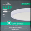 Canarm 11 In. White LED Round Disc Flush Mount Light Fixture DL-11C-22FC-WH-C 502184