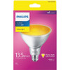 Philips 100W Equivalent Yellow PAR38 Medium Dimmable LED Bug Light Bulb 568279 501960